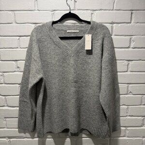 Abercombie Oversized Gray Sweater